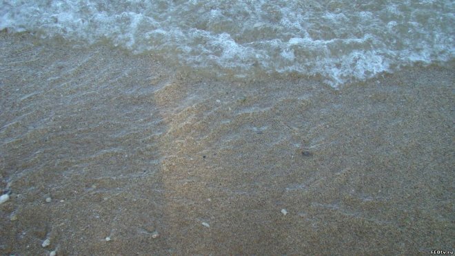 "Волна" один из пляжей Феодосии.