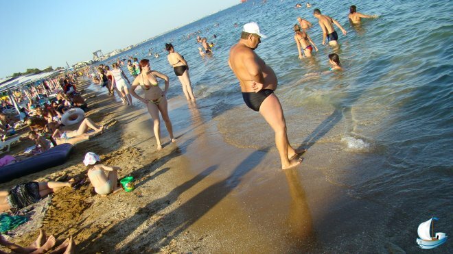 отдых в Феодосии - пляж Баунти